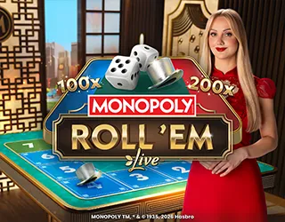 MONOPOLY Roll em - WINGBET138